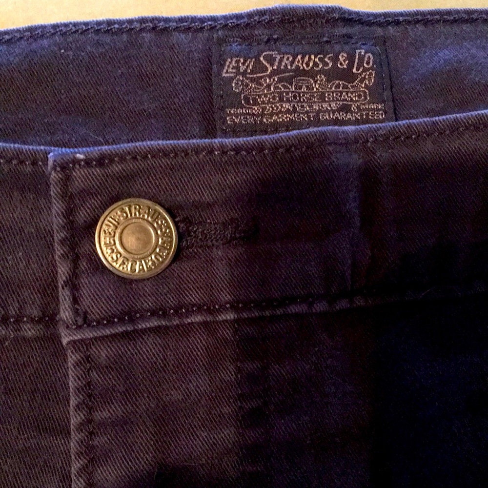 Levi’s Strauss & Co. vintage black jeans !